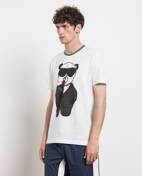 Dolce&Gabbana Біла футболка з принтом G8JS9THH7HT