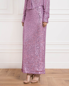 Tom Ford Фіолетова спідниця з паєтками GC5622FAE381