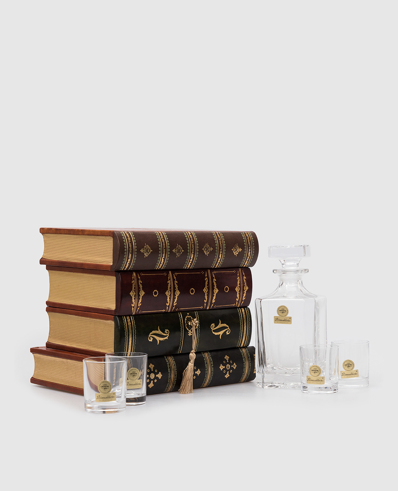 

Набор Bookbar для бара с узором, Коричневый, Подарочные наборы