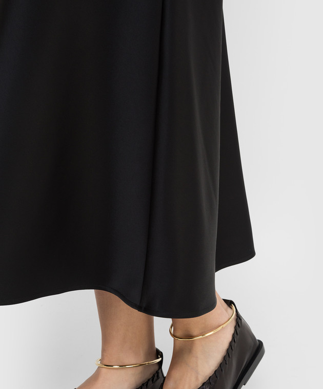 Toteme Чорна спідниця міді 221318705 зображення 5