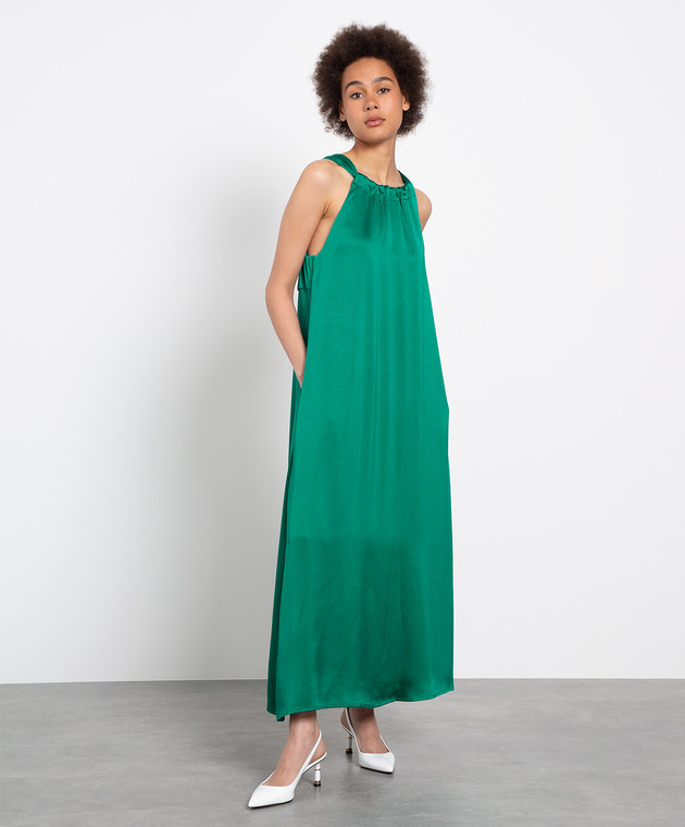 Maesta Зелена сукня максі A005967046 зображення 2