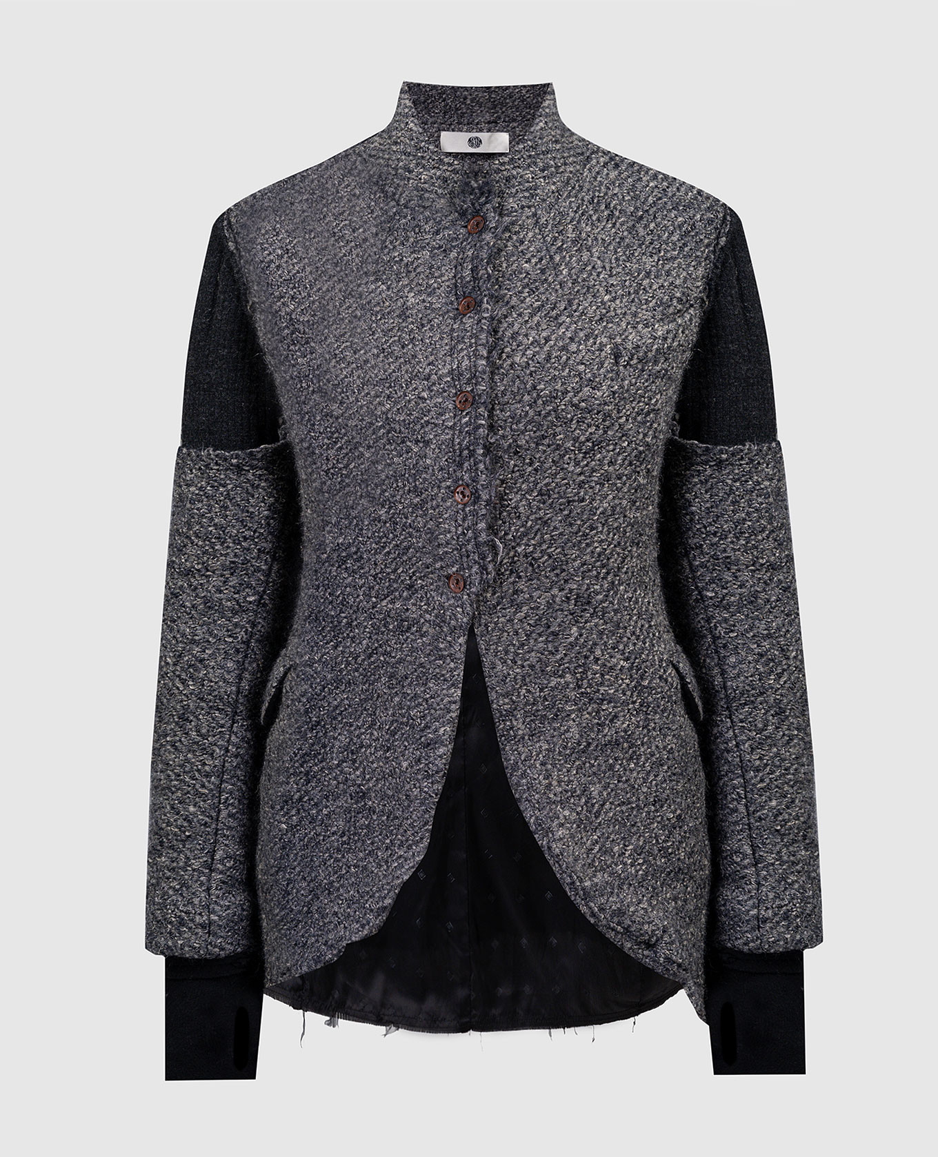 Marc Le Bihan - Gray combined jacket 2217H2324 buy at Symbol