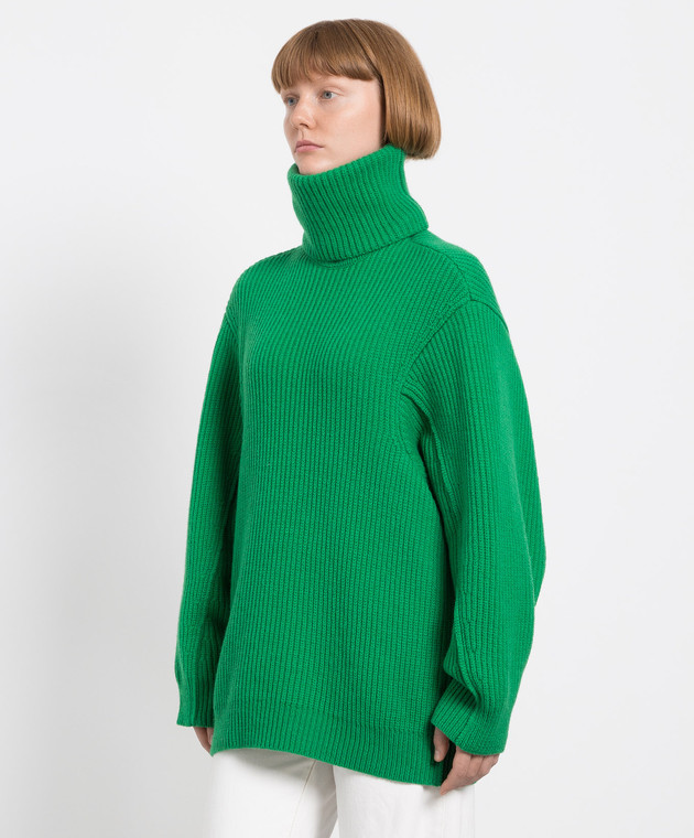 Philosophy di Lorenzo Serafini Зеленый свитер из шерсти A09215709 изображение 3