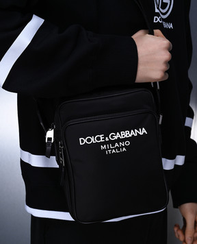 Dolce&Gabbana Черная сумка с логотипом BM2294AG182
