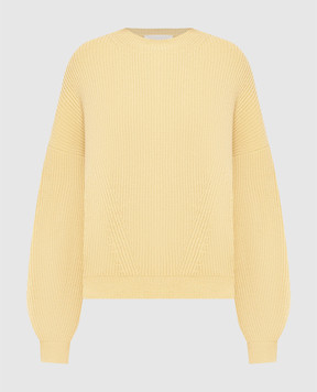 Solotre Желтый свитер из кашемира M3R0009R