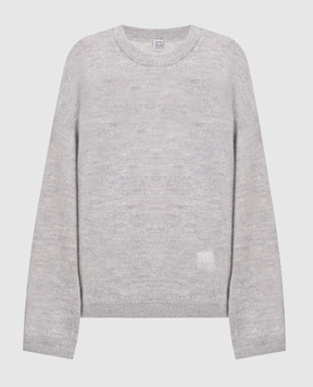 Toteme Сірий светр з альпаки та вовни 2335571344
