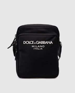 Dolce&Gabbana Чорна сумка з логотипом BM2294AG182