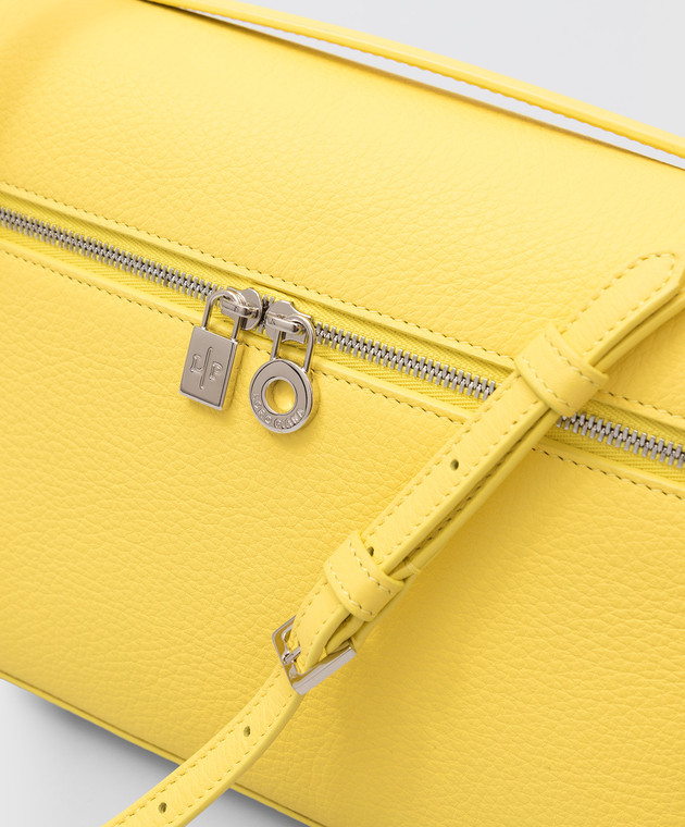 Yellow leather bag Extra Pocket L27