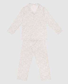 Story Loris Детская белая пижама в цветочный принт. 36281812