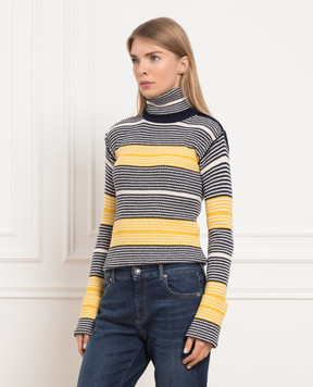 Max Mara Sportmax Гольф в полоску из шерсти и кашемира TACCO