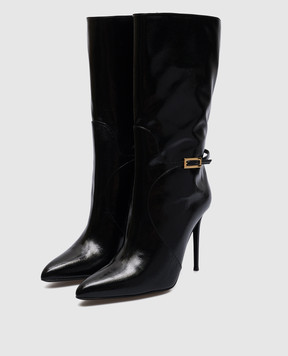 Giuseppe Zanotti Черные лакированные ботильоны I380008