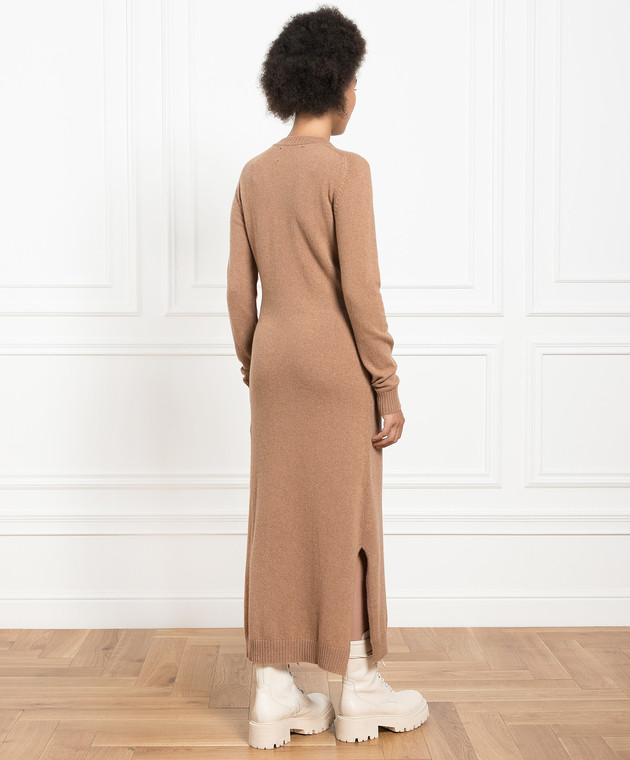 Babe Pay Pls Brown cashmere dress MD9711307341R image 4