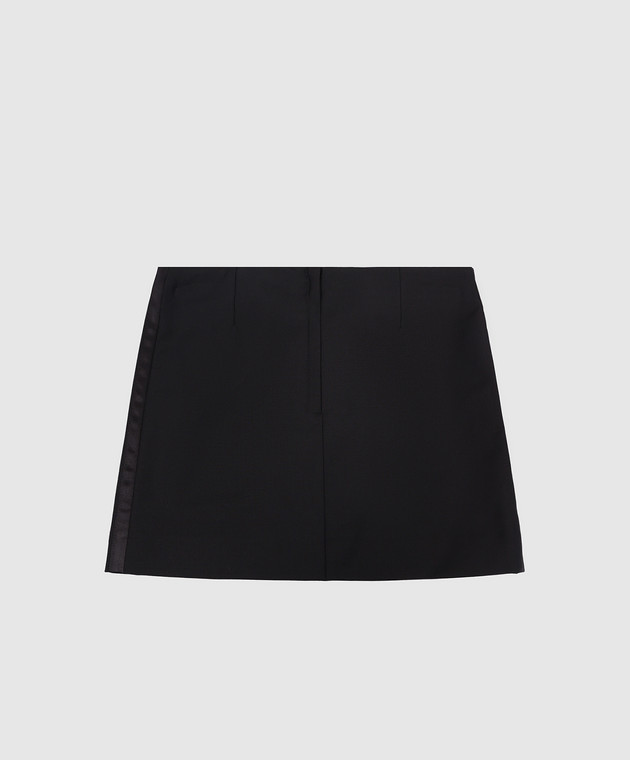 Dolce&Gabbana Children's black skirt with metal logo L54I82G7K5G6 image 2