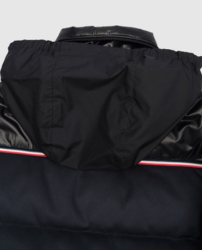 Moncler ENFANT Дитячий синій пуховик Michael 1A00017595ZJ810