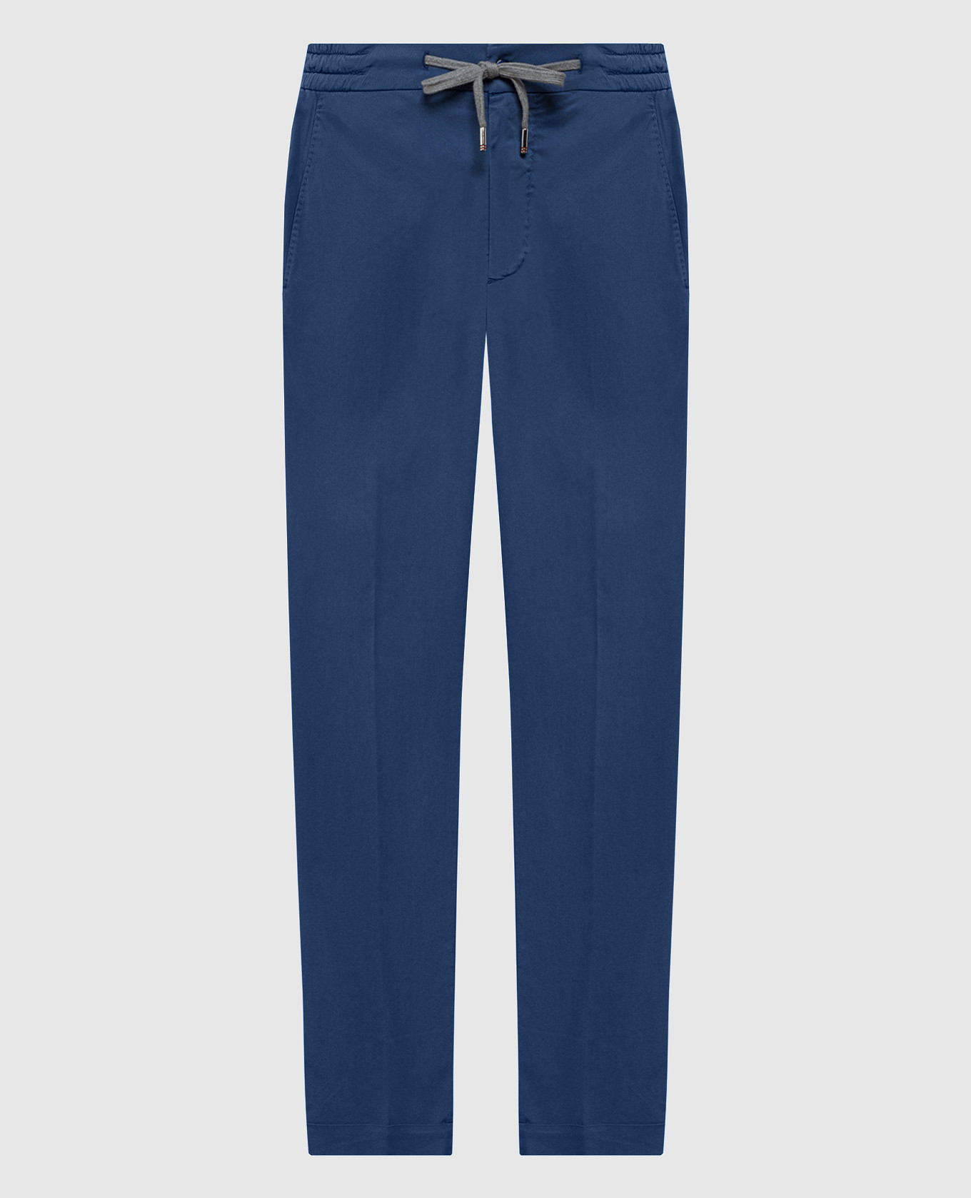 Caracciolo blue tapered trousers