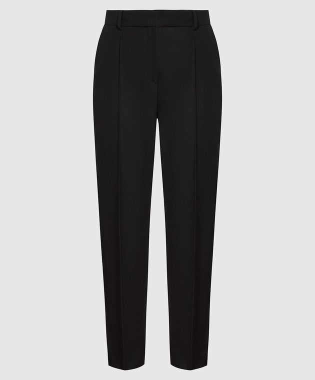 Toteme Black pants made of wool 2332007246
