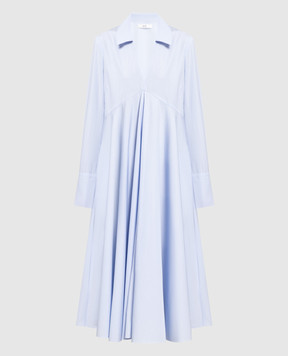 CO Блакитна сукня в смужку 4301SSWC