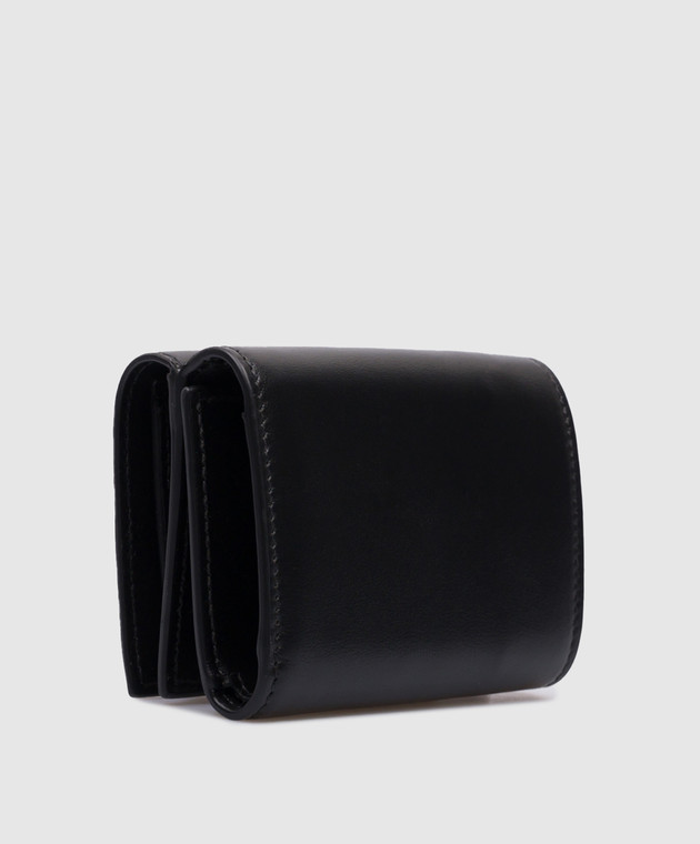 Dolce&Gabbana Black leather wallet with logo monogram BI3276AG081 image 2
