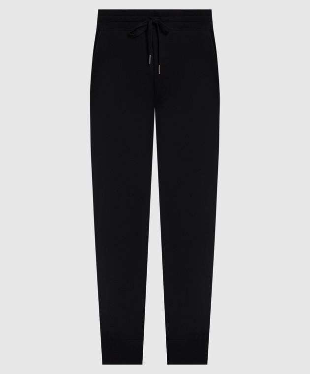 Tom Ford Black cashmere and silk joggers KAL002YMK015F23