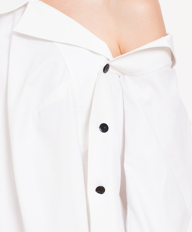 Olena Dats Біла сукня-сорочка 6055 зображення 5