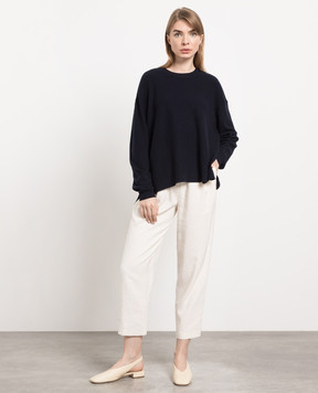 Loro Piana Синій джемпер з кашеміра FAM8633