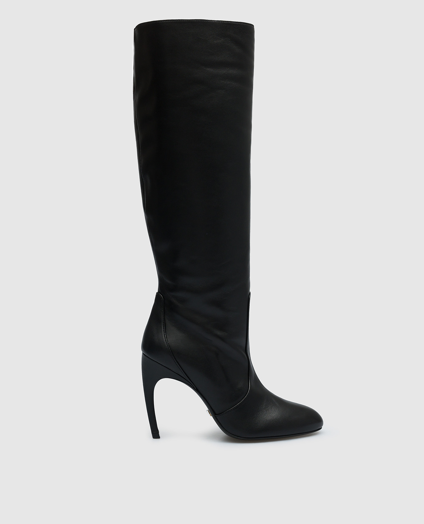 Lxecrv Black Leather Boots