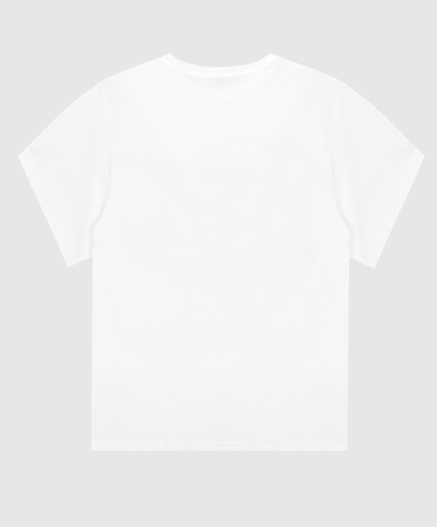 Dolce&Gabbana Дитяча футболка з логотипом. L5JTISG7CC456 зображення 2