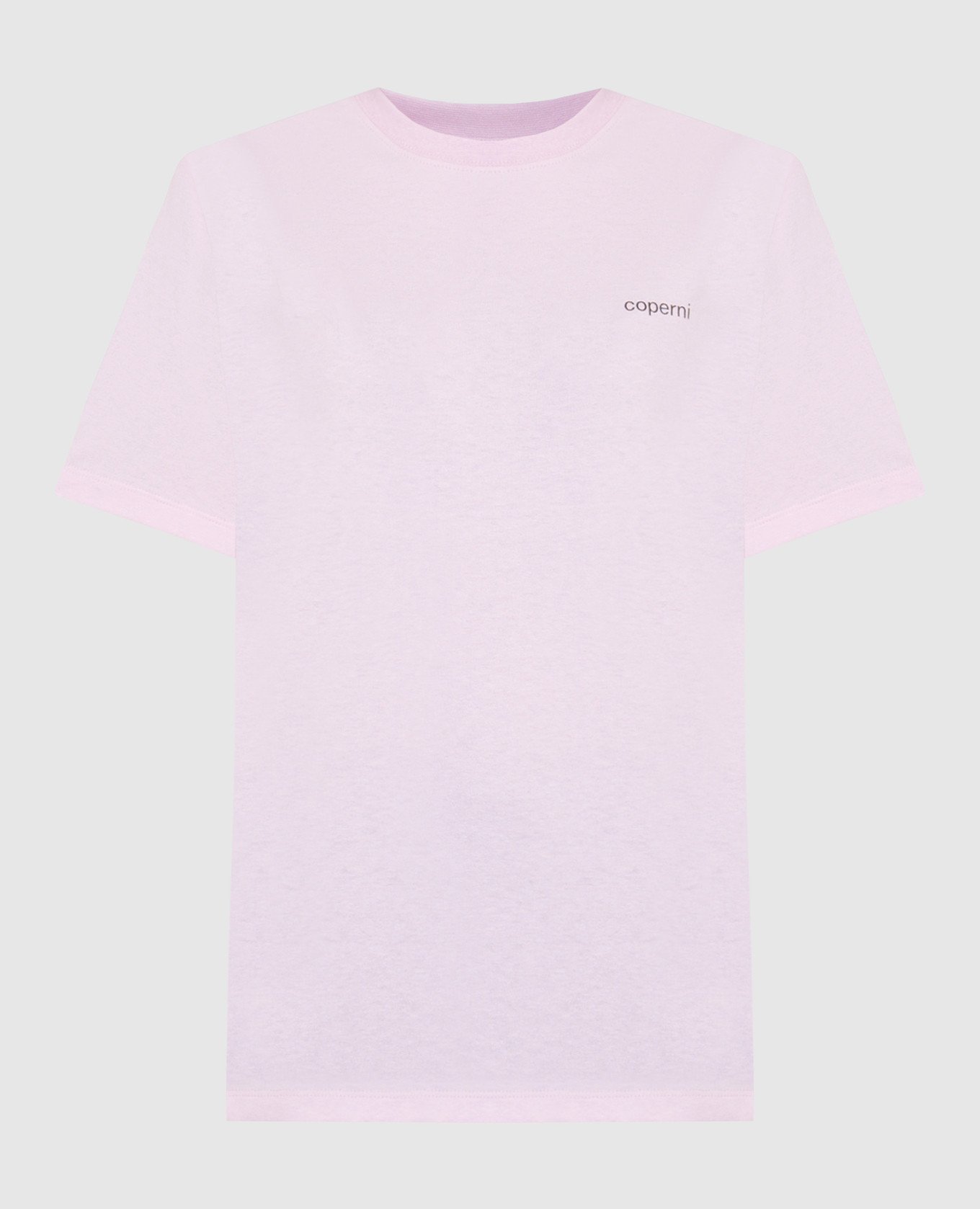 Pink t-shirt with logo print