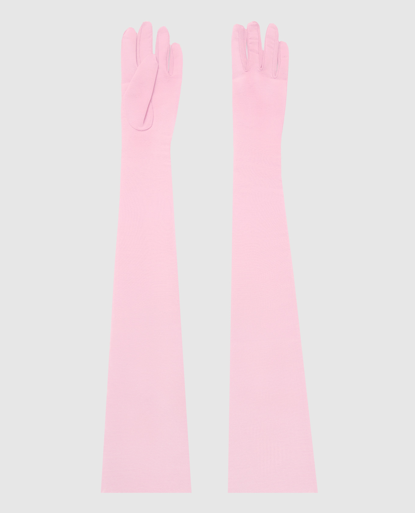Розовые корсетные перчатки