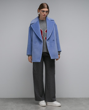 Max Mara Серые карго из шерсти Orlanda ORLANDA