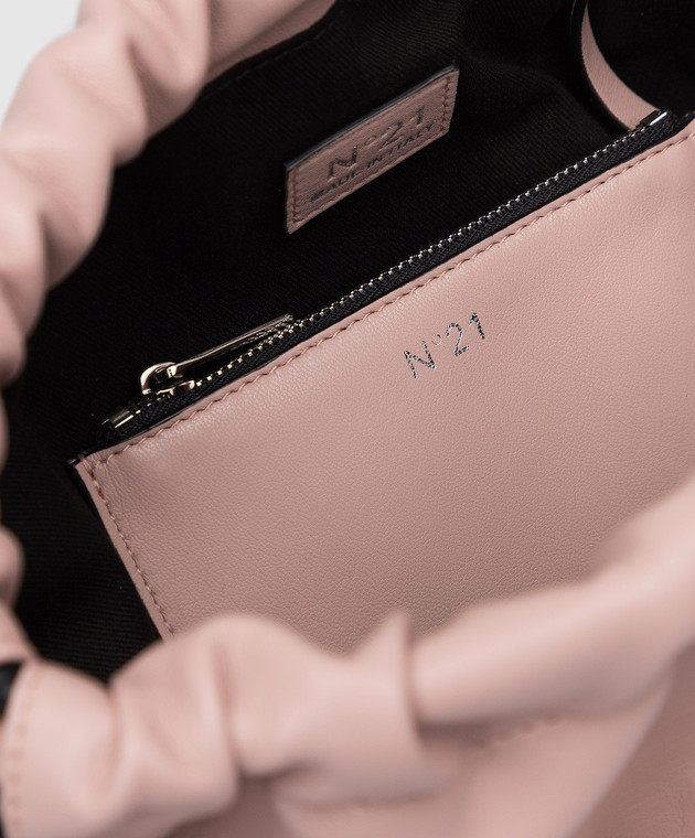 N21 - Пудровая сумка-кисет Eva с тиснением логотипа 22EBP0901SA01 ...