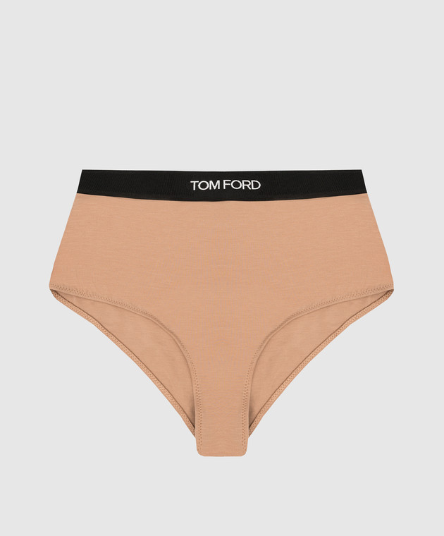 Tom Ford Brown panties with a high rise KNJ008JEX011