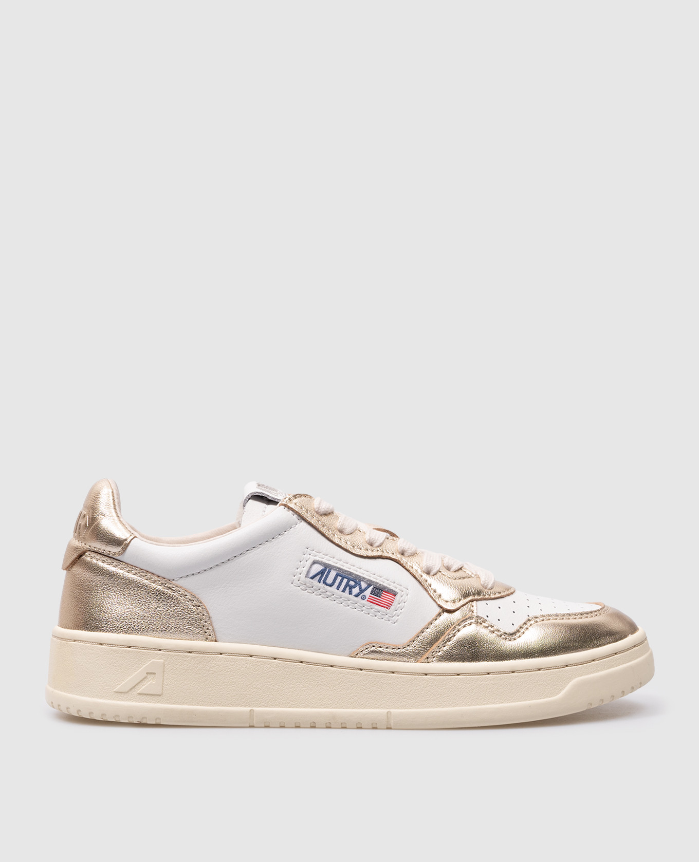 

Золотые кожаные кроссовки MEDALIST, Золотистый, Кроссовки