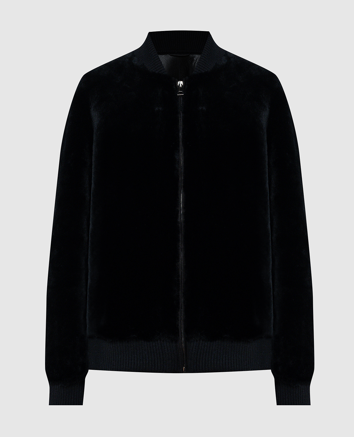 Irvin black shearling coat