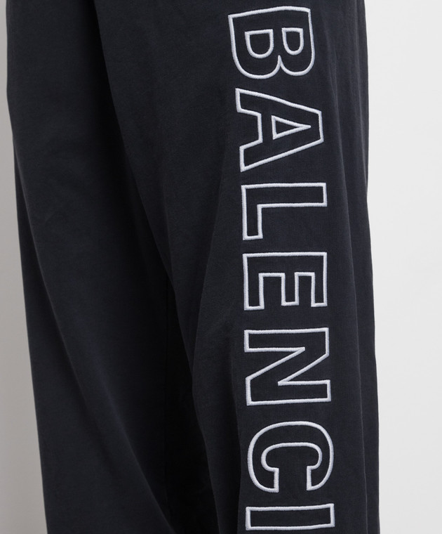 Balenciaga Черные спортивные брюки с логотипом 755118
TOVV2 изображение 5