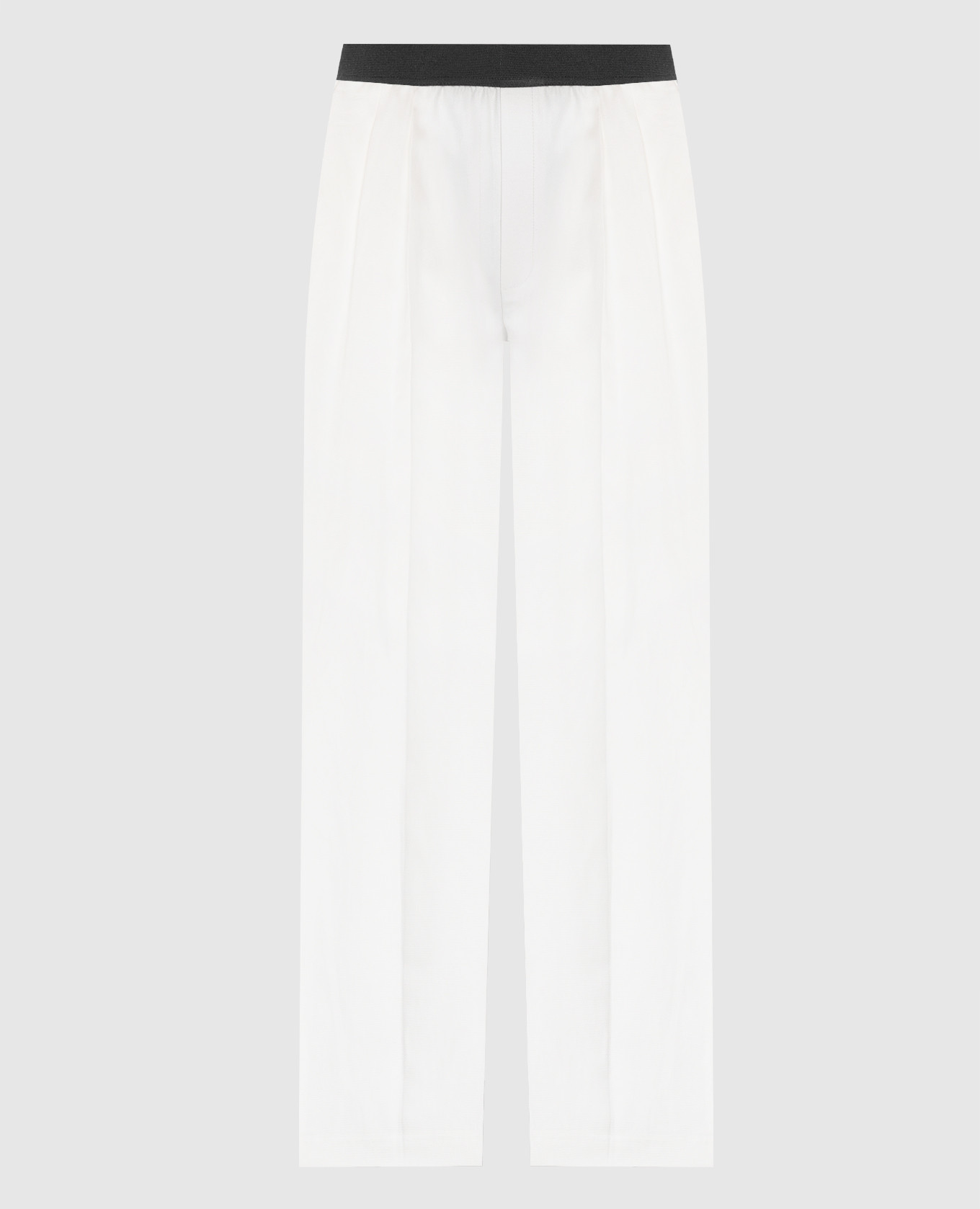 TAKAROA white pants with linen