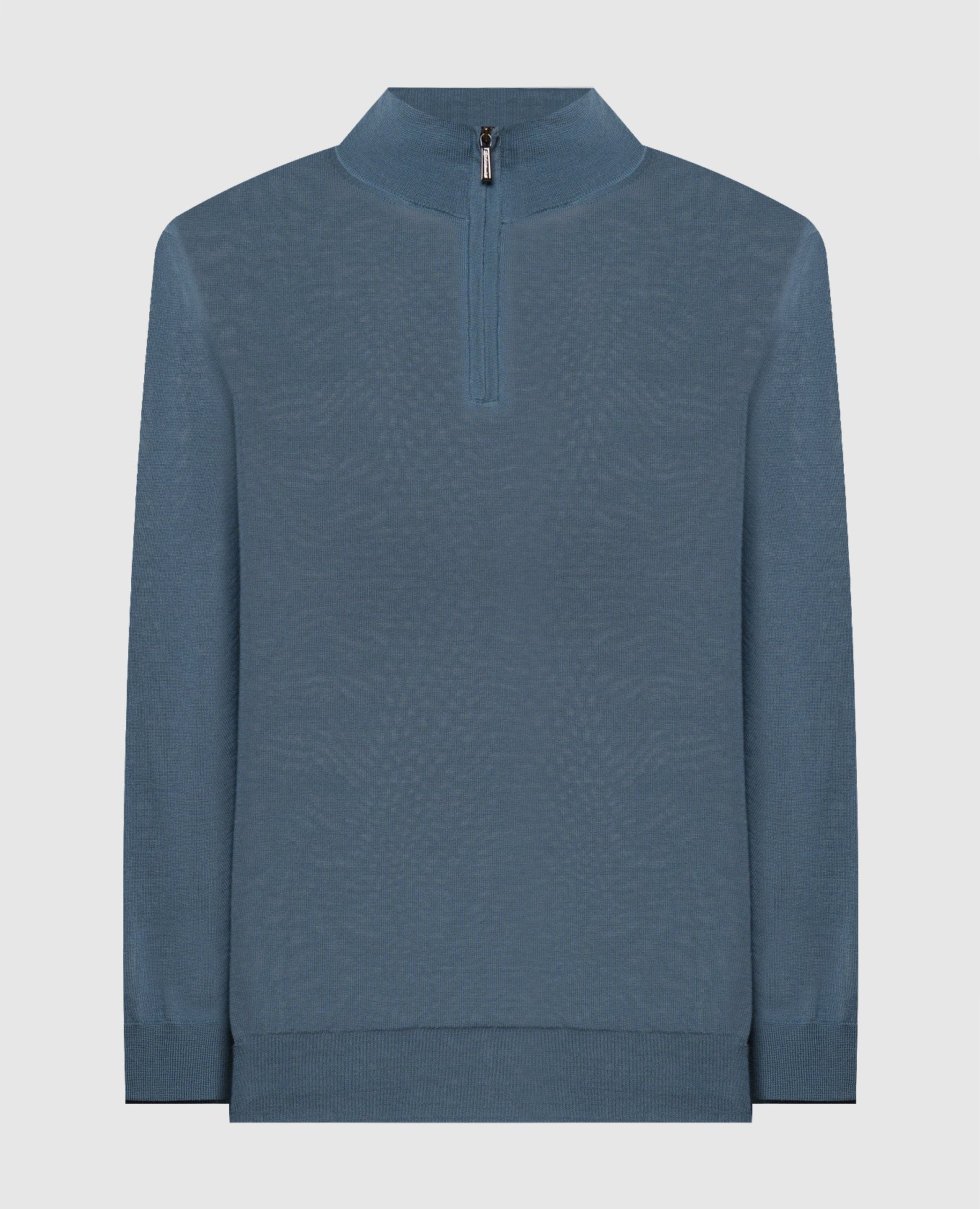 TERNIMLL blue wool jumper