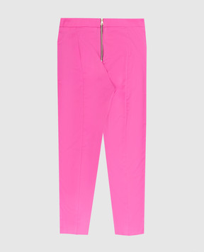 Balmain Дитячі рожеві штани з вовни 6R6A13I00891214