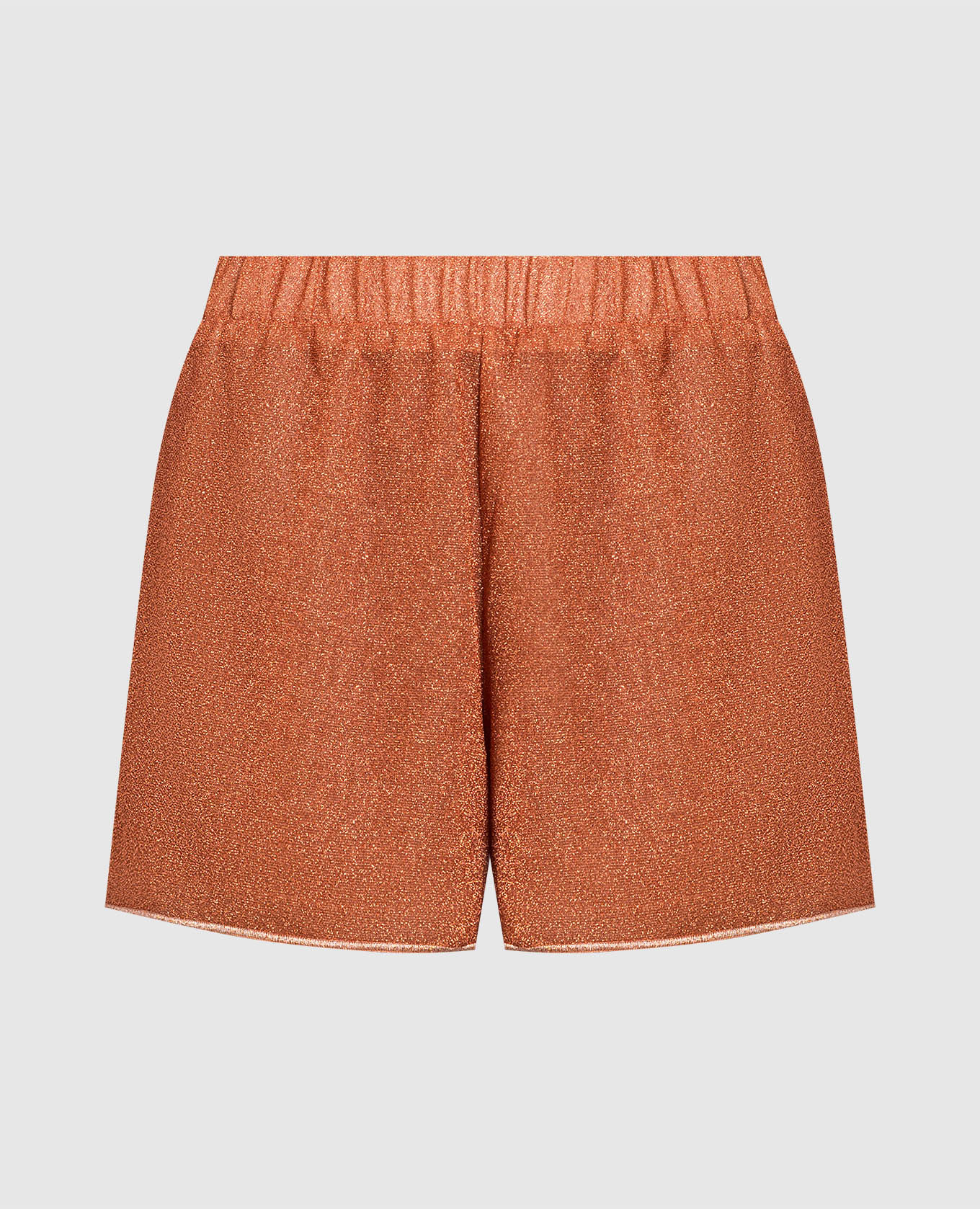 Orange shorts HS22 Lumiere with lurex