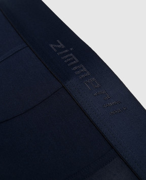 Zimmerli Сині труси-боксери Pureness 7001343