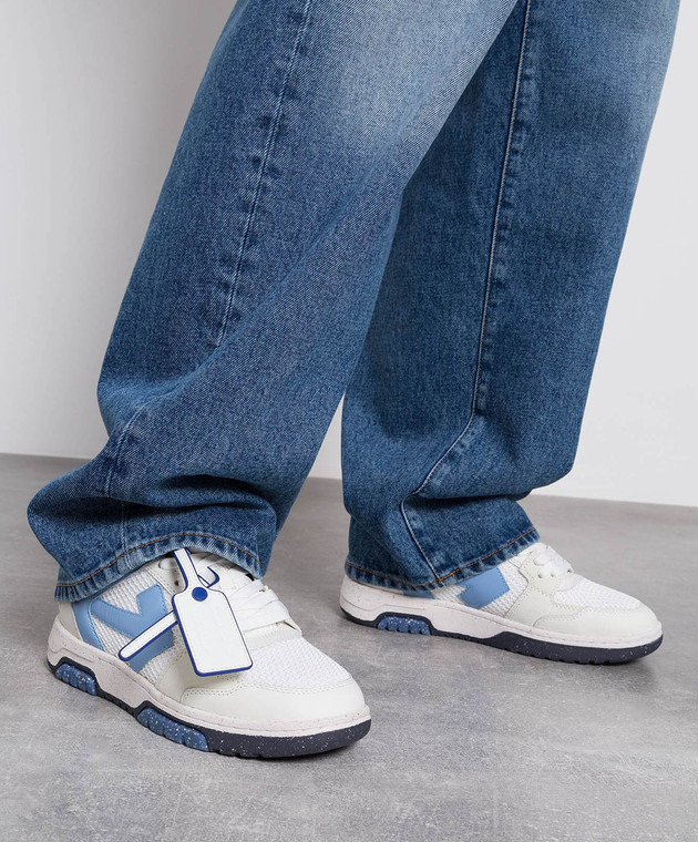 Off-White - Білі комбіновані кросівки Slim Out Of Office з