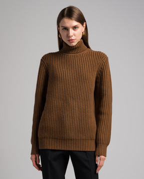 Michael Kors Коричневий светр з кашеміру DK027Y0015220