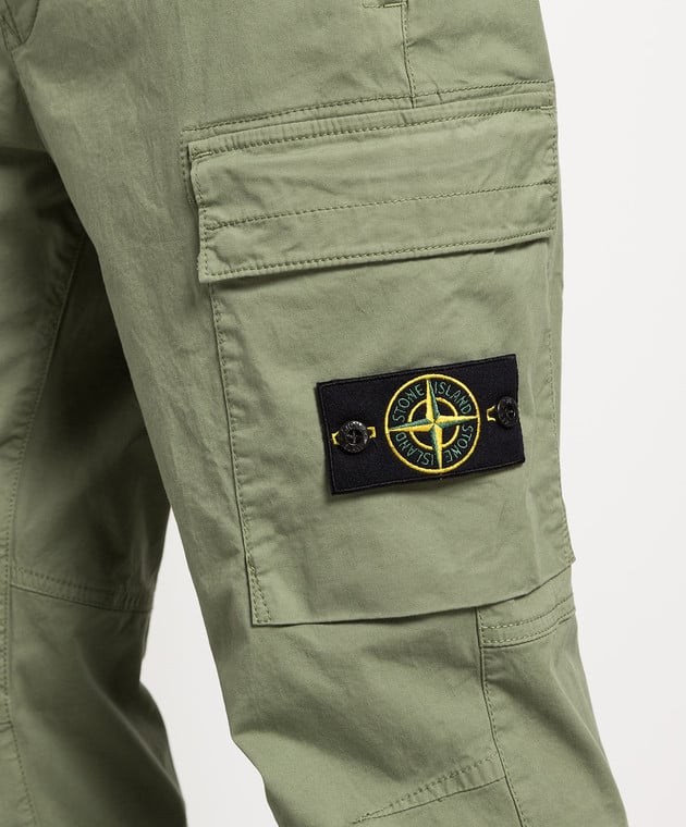 Stone Island Green cargo with logo patch 101530410 image 5