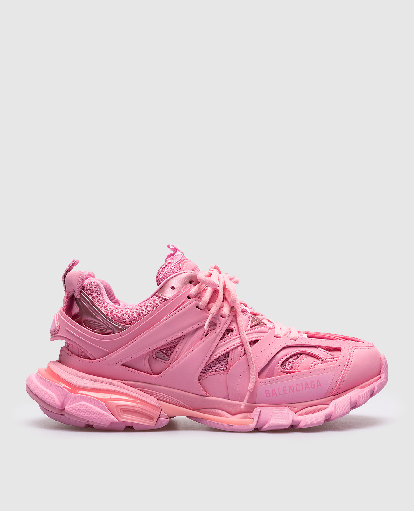 Розовые комбинированные кроссовки Track