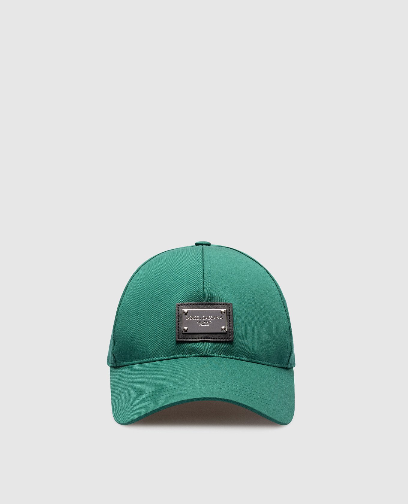 Green cap with logo