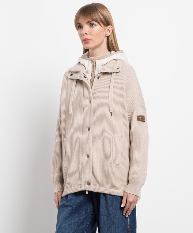 Brunello Cucinelli Комплект кардиган и жилет M12778516 изображение 3