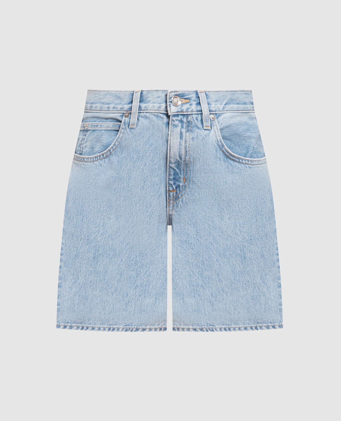 

Голубые шорты Wash Short, Голубой, Шорты