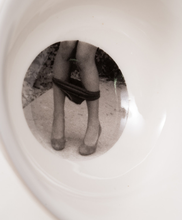 SELETTI Белый набор Tarin - Proserpina с чашками, блюдцами и ложками 09967 изображение 3