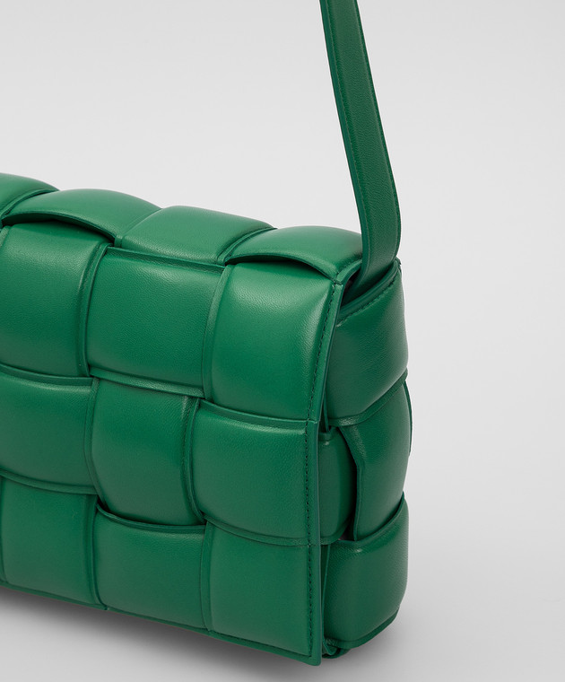 Bottega Veneta Зеленая кожаная сумка 591970VCQR1 изображение 5
