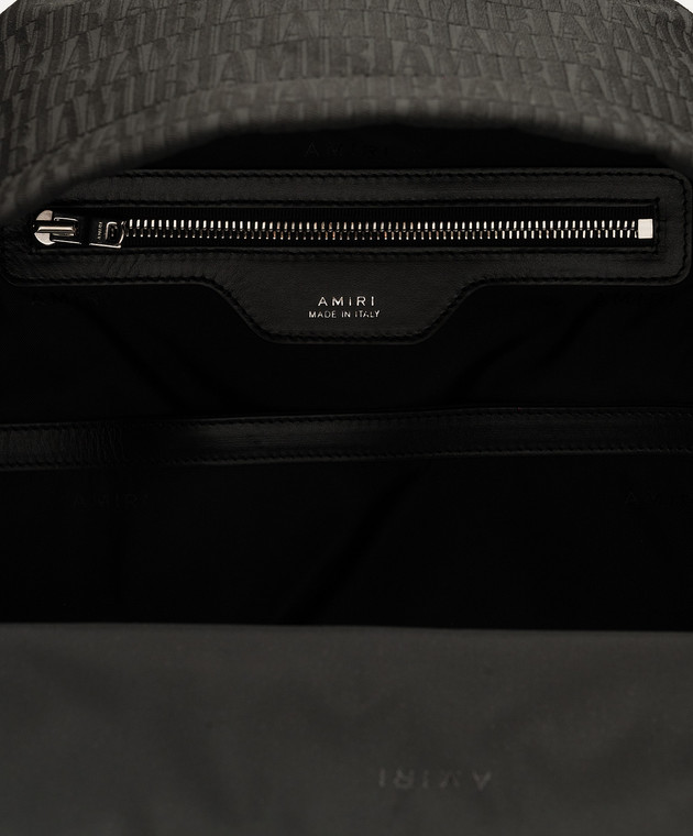 AMIRI Черный рюкзак с логотипом PF23MAB007 изображение 4